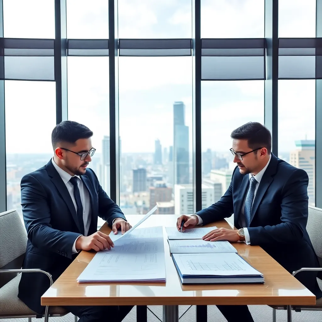 Equipo de consultores analizando estrategias empresariales en Buenos Aires