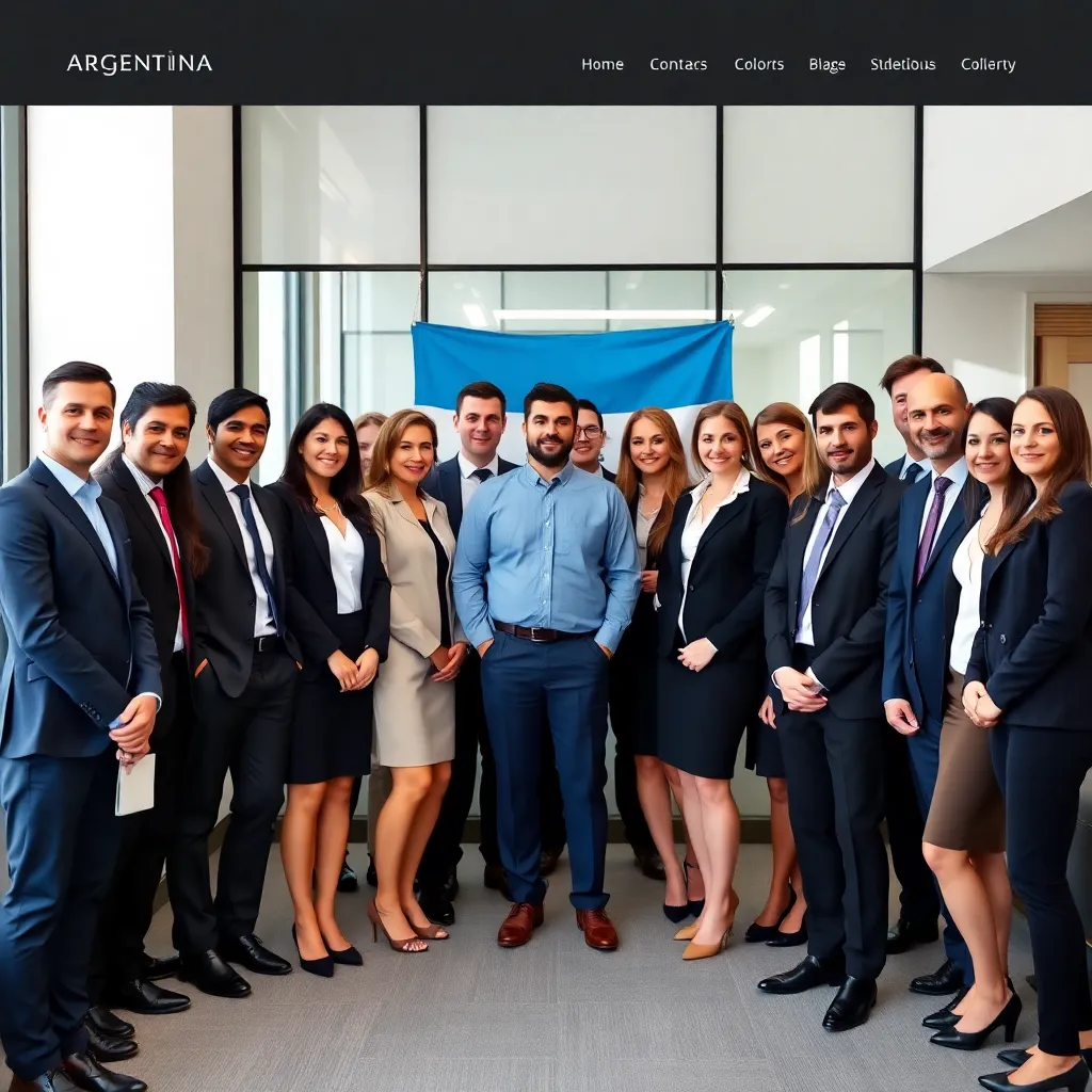 Equipo diverso de consultores especializados en el mercado argentino