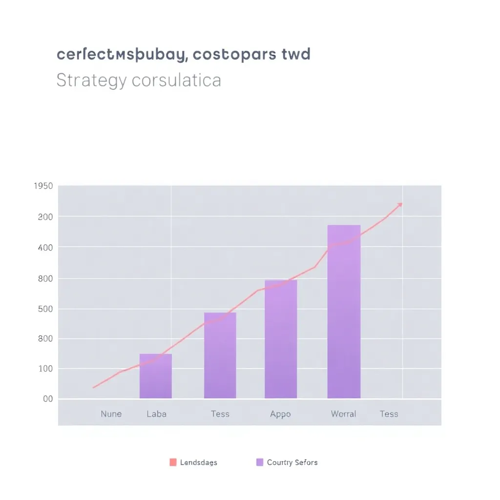 Gráfico mostrando mejoras en rendimiento financiero tras implementar consultoría estratégica